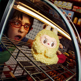 Pop Mart x THE MONSTERS: Labubu Wacky Mart Earphone Case Zipper Plush Doll Pendant (1pc) Simple Pop Mart